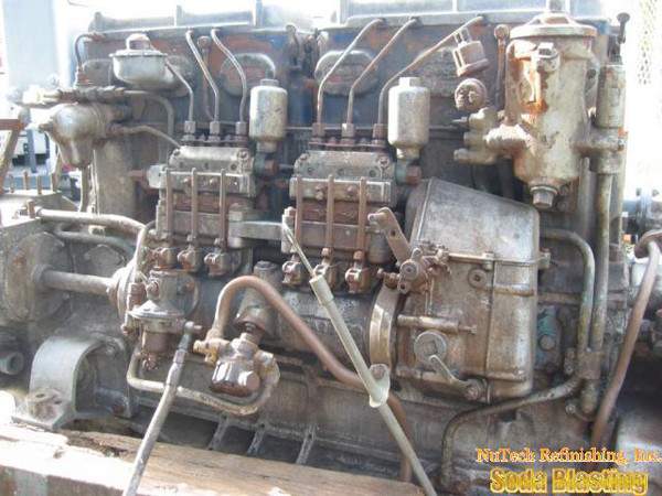 Diesel Engine Pre Stripped