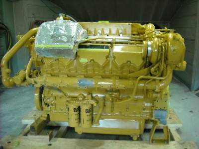 Yellow Diesel Engine